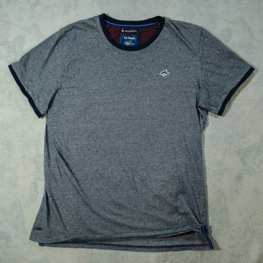 Le Shark Polo Style Navy Blue XL T-Shirt